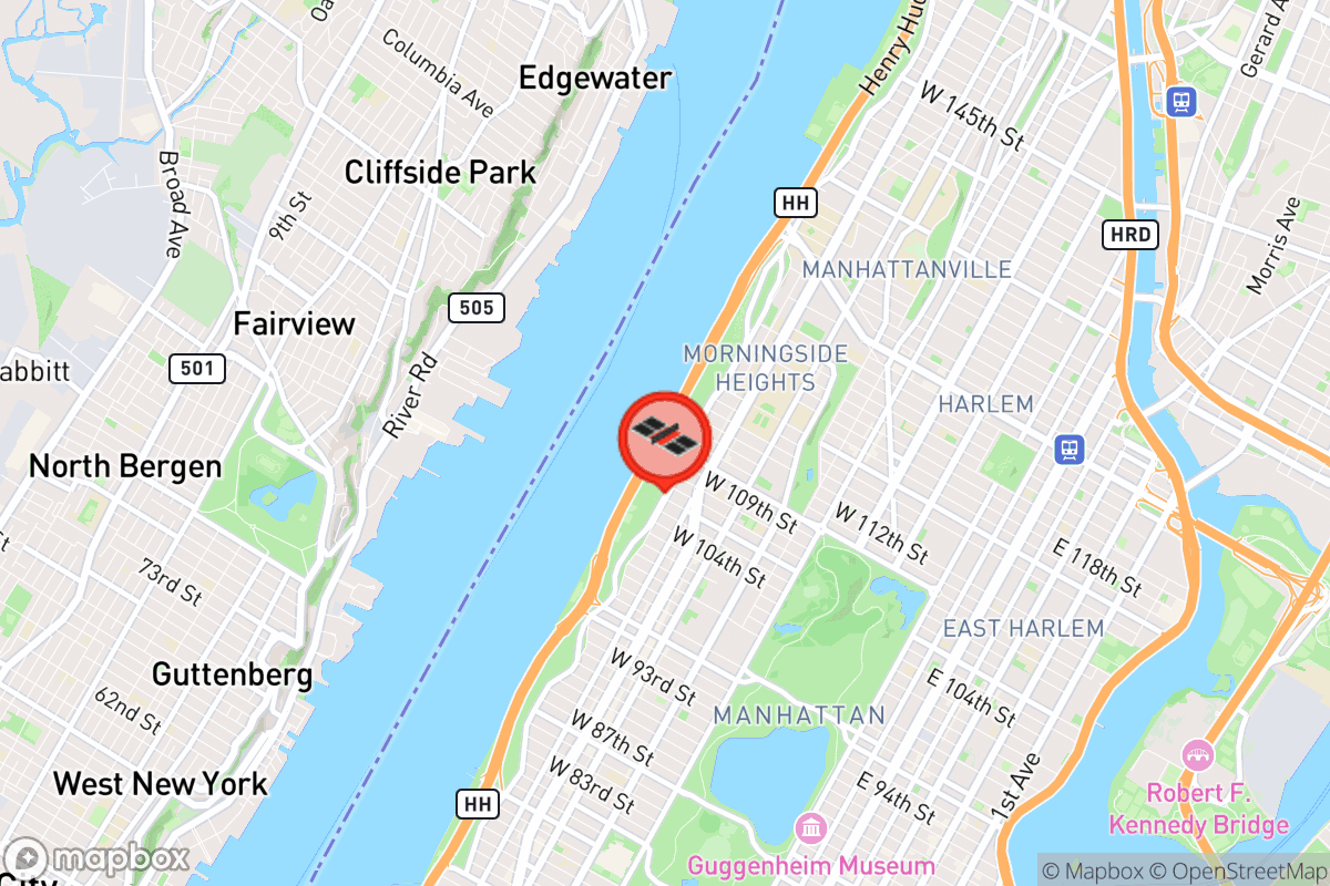 Static map screenshot of the place