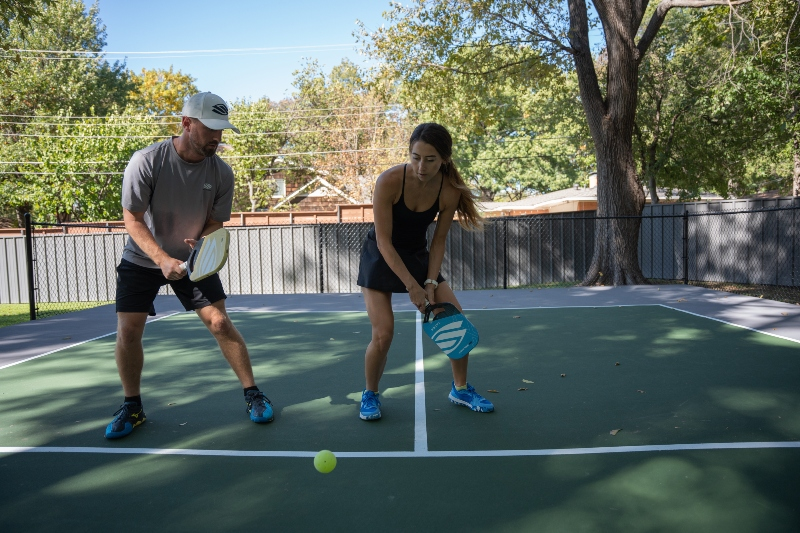 There are two main types of pickleball groundstrokes you will want to learn: the forehand groundstroke and the backhand groundstroke.