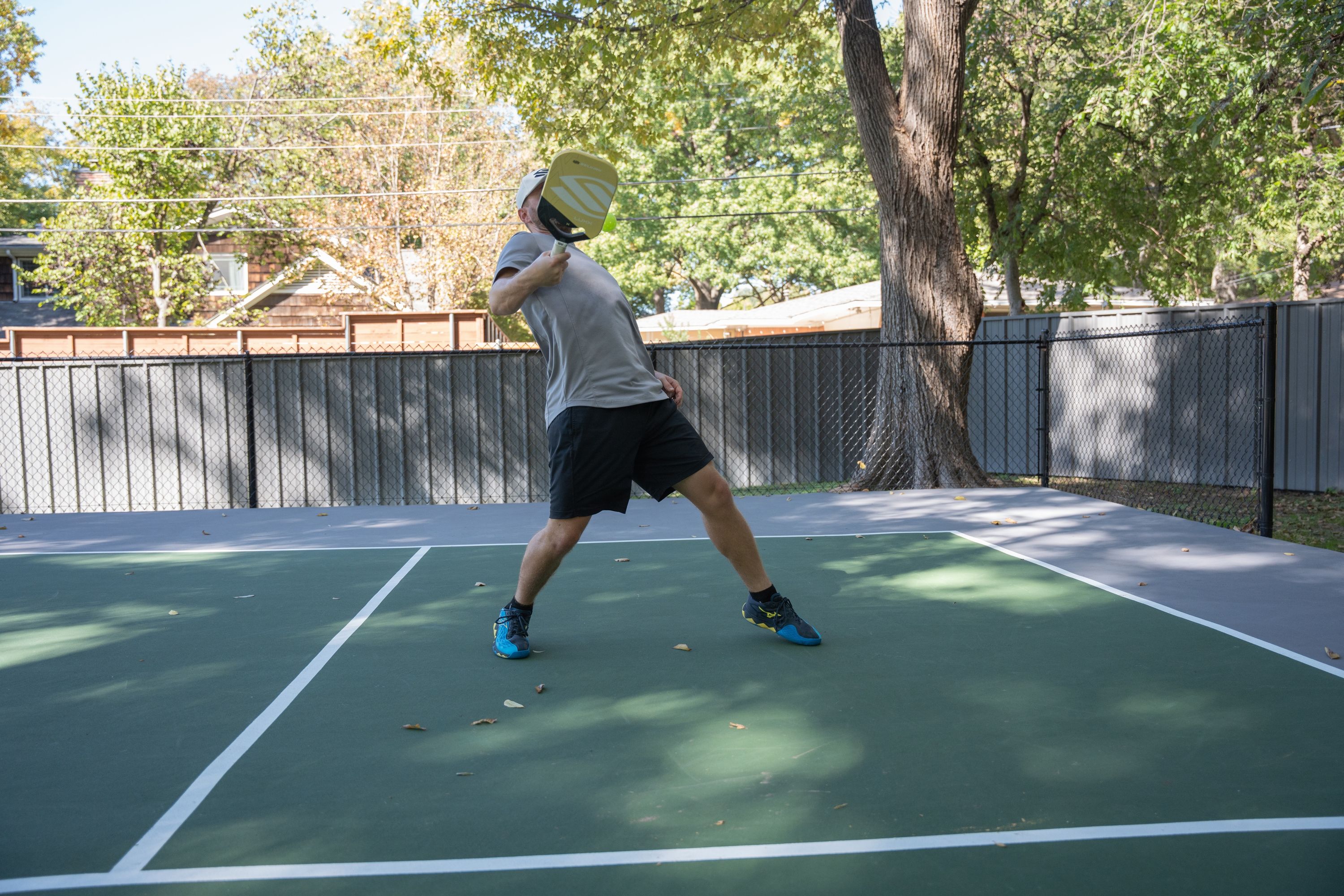 What is the difference between a pickleball hinder and distraction?